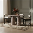 Meridian Furniture Cosenza Brown Concrete Indoor/Outdoor Bar Table