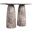 Meridian Furniture Cosenza Brown Concrete Indoor/Outdoor Bar Table