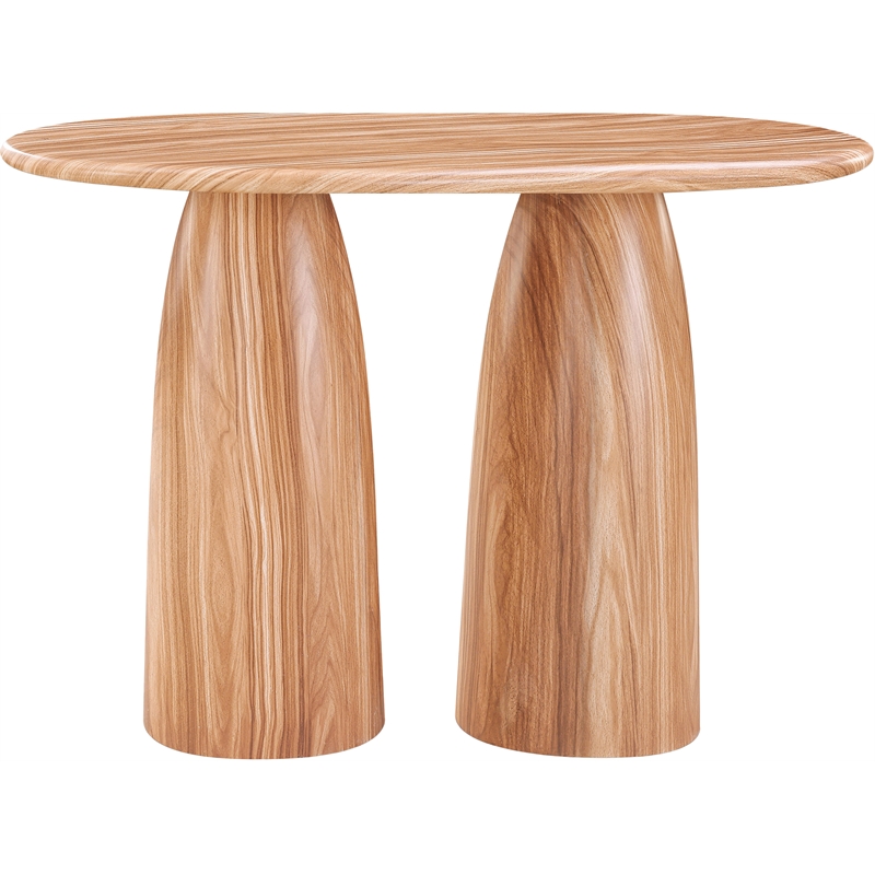 Meridian Furniture Cosenza Natural Concrete Indoor/Outdoor Bar Table