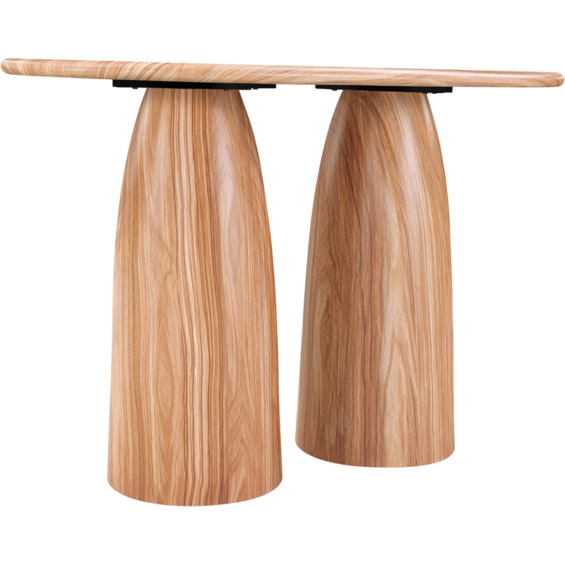 Meridian Furniture Cosenza Natural Concrete Indoor/Outdoor Bar Table