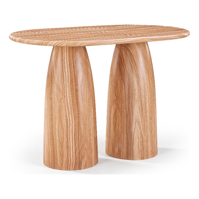 Meridian Furniture Cosenza Natural Concrete Indoor/Outdoor Bar Table