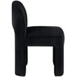 Meridian Furniture Celine Black Velvet Upholstered Dining Chair (Set of 2)