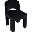 Meridian Furniture Celine Black Velvet Upholstered Dining Chair (Set of 2)