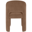Meridian Furniture Celine Brown Velvet Upholstered Dining Chair (Set of 2)