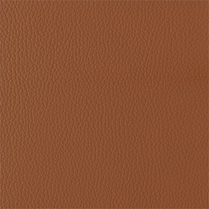 Meridian Furniture Leesa Cognac Vegan Leather Dining Chair (Set of 2)