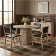 Meridian Furniture Entwine Black Vegan Leather Upholstered Dining Chair