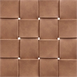Meridian Furniture Entwine Brown Vegan Leather Upholstered Counter Stool