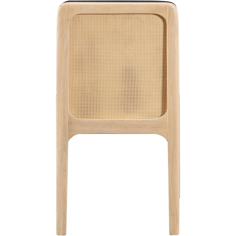 Meridian Furniture Ellis Black Vegan Leather Dining Chair (Set of 2)