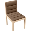 Meridian Furniture Ellis Brown Vegan Leather Dining Chair (Set of 2)