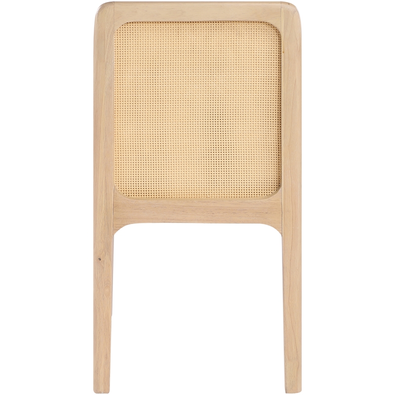 Meridian Furniture Ellis Tan Vegan Leather Dining Chair (Set of 2)