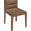 Meridian Furniture Ellis Brown Vegan Leather Dining Chair (Set of 2)