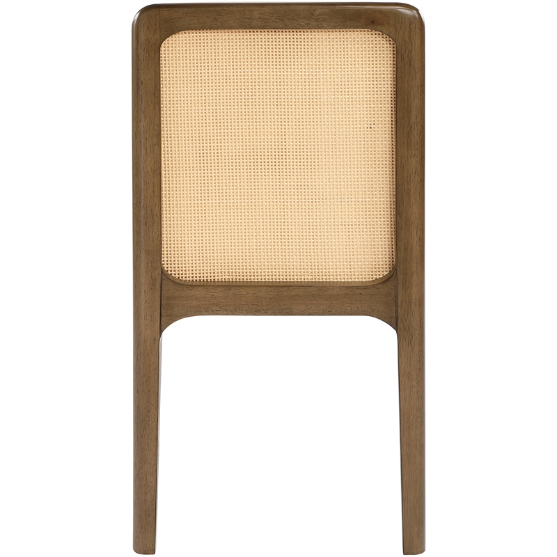 Meridian Furniture Ellis Cream Vegan Leather Dining Chair (Set of 2)