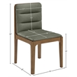 Meridian Furniture Ellis Green Vegan Leather Dining Chair (Set of 2)