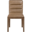 Meridian Furniture Ellis Tan Vegan Leather Dining Chair (Set of 2)