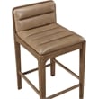 Meridian Furniture Ellis Tan Vegan Leather Counter Stool (Set of 2)