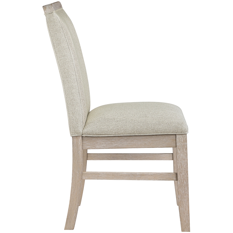 Meridian Furniture Ananda Beige Fabric Upholstered Dining Chair (Set of 2)