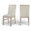 Meridian Furniture Ananda Beige Fabric Upholstered Dining Chair (Set of 2)