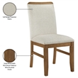 Meridian Furniture Ananda Beige Fabric Upholstered Dining Chair (Set of 2)