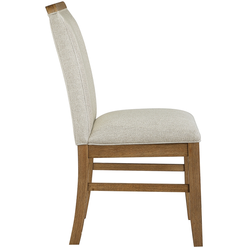 Meridian Furniture Ananda Beige Fabric Upholstered Dining Chair (Set of 2)