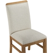 Meridian Furniture Ananda Beige Fabric Upholstered Dining Chair (Set of 2)