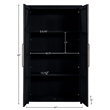 Meridian Furniture Vana Black Solid Wood Storage Cabinet