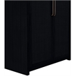 Meridian Furniture Vana Black Solid Wood Storage Cabinet
