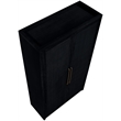 Meridian Furniture Vana Black Solid Wood Storage Cabinet