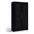 Meridian Furniture Vana Black Solid Wood Storage Cabinet