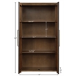 Meridian Furniture Vana Brown Solid Wood Storage Cabinet
