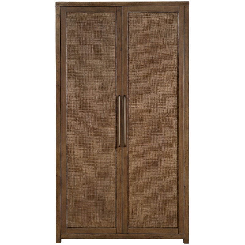 Meridian Furniture Vana Brown Solid Wood Storage Cabinet