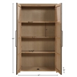 Meridian Furniture Vana Natural Solid Wood Storage Cabinet
