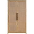 Meridian Furniture Vana Natural Solid Wood Storage Cabinet