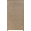 Meridian Furniture Vana Natural Solid Wood Storage Cabinet