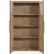 Meridian Furniture Vana Natural Solid Wood Storage Cabinet
