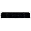 Meridian Furniture Vero Black Solid Wood And Oak Veneer 5pc. Sideboard/Buffet