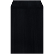 Meridian Furniture Vero Black Solid Wood And Oak Veneer Sideboard/Buffet