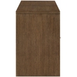Meridian Furniture Vero Brown Solid Wood And Oak Veneer 2pc. Sideboard/Buffet