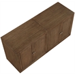 Meridian Furniture Vero Brown Solid Wood And Oak Veneer 2pc. Sideboard/Buffet