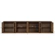 Meridian Furniture Vero Brown Solid Wood And Oak Veneer 4pc. Sideboard/Buffet