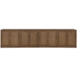 Meridian Furniture Vero Brown Solid Wood And Oak Veneer 4pc. Sideboard/Buffet