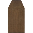 Meridian Furniture Vero Brown Solid Wood And Oak Veneer 5pc. Sideboard/Buffet