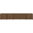 Meridian Furniture Vero Brown Solid Wood And Oak Veneer 5pc. Sideboard/Buffet