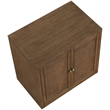 Meridian Furniture Vero Brown Solid Wood And Oak Veneer Sideboard/Buffet