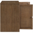 Meridian Furniture Vero Brown Solid Wood And Oak Veneer Sideboard/Buffet