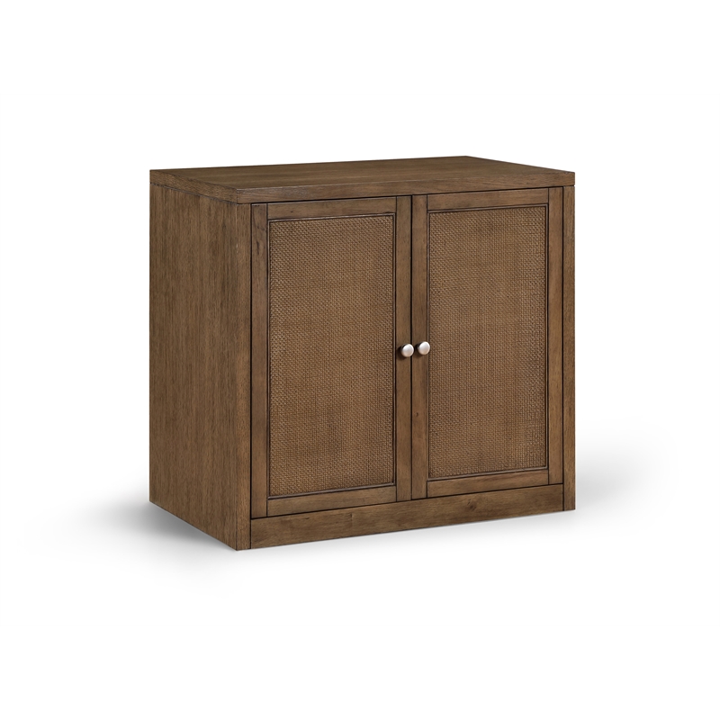 Meridian Furniture Vero Brown Solid Wood And Oak Veneer Sideboard/Buffet