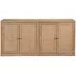 Meridian Furniture Vero Natural Solid Wood And Oak Veneer 2pc. Sideboard/Buffet
