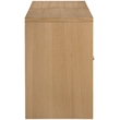Meridian Furniture Vero Natural Solid Wood And Oak Veneer 2pc. Sideboard/Buffet