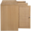 Meridian Furniture Vero Natural Solid Wood And Oak Veneer 2pc. Sideboard/Buffet