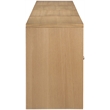 Meridian Furniture Vero Natural Solid Wood And Oak Veneer 4pc. Sideboard/Buffet