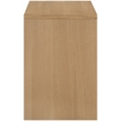 Meridian Furniture Vero Natural Solid Wood And Oak Veneer Sideboard/Buffet